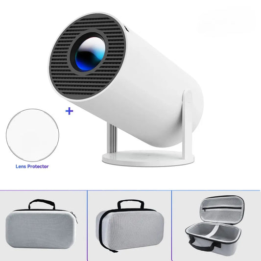 Projector 4K Blanc + SAC + Verre de Protection Ma boutique
