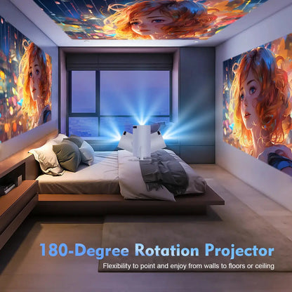 Projector 4K + SAC + Verre de Protection Ma boutique