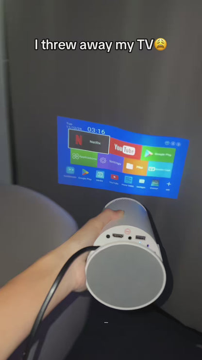 Projector 4K White